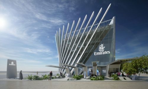 Linie Emirates prezentują swój pawilon na Expo 2020 w Dubaju