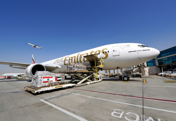 Emirates pomagają ludności w Bejrucie dzięki hojności swoich klientów